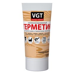 Герметик акриловый силиконизированный дуб св-серый   0,16кг  ВГТ 