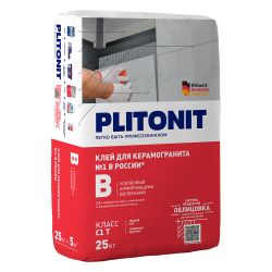 Клей плиточный 25,0кг  PLITONIT B, С1 Т