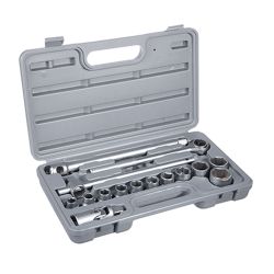 Набор головок, 16пр. 10-27мм  ЕРМАК