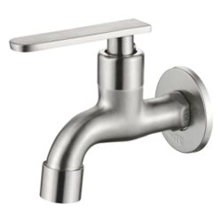 Кран водоразборный 1/2" LEDEME нерж.