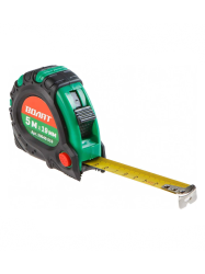 Рулетка   5,0м х 19мм  ВОЛАТ  обрезин. корпус, тройная фиксац