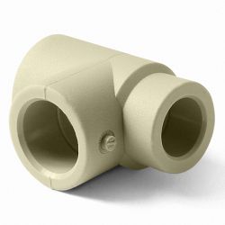 Тройник переходной   63 - 20 - 63 PPR серый  PRO AQUA