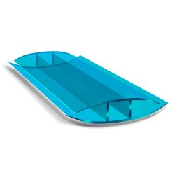 Профиль соединительный (H) для поликарбоната   6-10мм х 6,0м бирюза