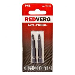 Бита крест. РН 1   50мм  REDVERG