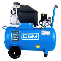 Компрессор воздушный DGM AC-153 (1800Вт, 260 л/мин, объем ресивера 50л, раб.дав.8атм)
