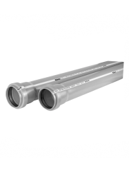 Труба с раструбом  75 L0,5м  VALFEX