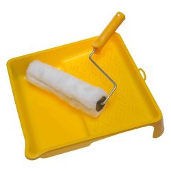 Набор валик меховой 180мм + кюветка 330х350мм  (пр-во Россия)