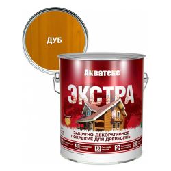 Состав защитный дуб   2,7л  АКВАТЕКС-экстра