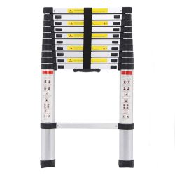 Лестница телескопическая 1х11 , 3,2м, 84x48x9, 8.4кг  АЛЮМЕТ