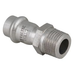 Соединение 22 - 1/2" HР пресс, нерж  VALTEC