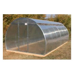 Теплица КОРМИЛИЦА раздвижная 4,0м, дуги через 1,0м, каркас 20х40мм