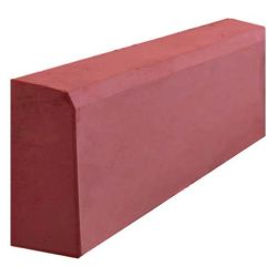 Бордюр тротуарный   500х210х70 красный