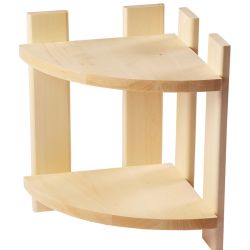 Полка угловая 2-х ярусная