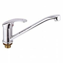 Смеситель для кухни 35 карт.  LEDEME  на гайке