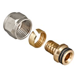 Соединение евроконус 16(2,0) х 1/2" для PEX трубы  VALTEC