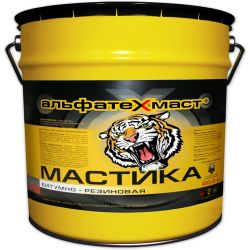 Мастика битумно-резиновая 5,0кг  АльфаТехМаст Н.Новгород