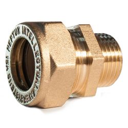 Комплект концевого фитинга 20 - 3/4" НР лат IWS  NEPTUN