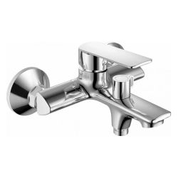 Смеситель ванн.-душ. 35 карт.  GOLDEN FOX ST.JAMES короткий излив