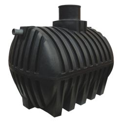 Бак для воды 5000л черный AQUASTORE-5 (AS-5) (2130х1700х2270х500)  AQUATECH