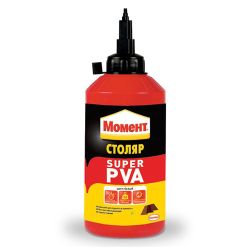 Клей ПВА столяр супер 125гр  МОМЕНТ