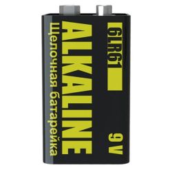 Батарейка тип 6F22 угольно-цинковая (1604D, Крона)  GENERAL