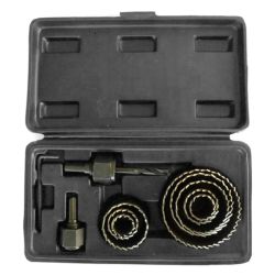 Набор коронок по дереву 11пр.  (19мм, 22мм,25мм,29мм,38мм,44мм,51мм,64мм)  GEPARD