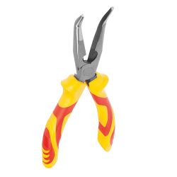 Тонкогубцы 160мм изогнутые  РемоКолор Fine