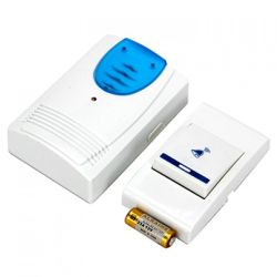 Звонок беспровод 32 мелодии,(2х1,5VAAА),3.0VDC, ZV001