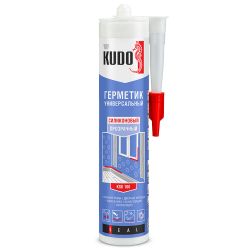 Герметик силикон унив б/цв 280мл  KUDO