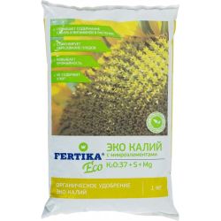 Удобрение 1,0кг Эко калий ФЕРТИКА