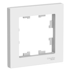 Рамка 1-ая   SCHNEIDER ELECTRIC ATLAS DESIGN Белый