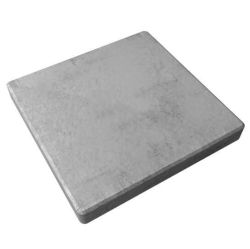 Плитка тротуарная "Квадрат" 500х500х70 мм серый пресс.