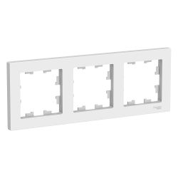 Рамка 3-ая   SCHNEIDER ELECTRIC ATLAS DESIGN Белый