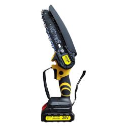Пила-мини аккумуляторная HUTER ELS-20Li  (20В, 1акк, 2Ач, шина 15см, 1/4", 36зв)