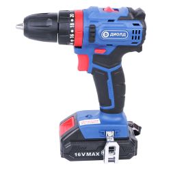 Шуруповерт акк. ДИОЛД ДЭА-16 ЛИ-01 (2акк.2,0 Ач, крут. момент 33Нм)
