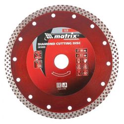 Круг отрезной алмазный 180 х 22 сплош. сухая резка  MATRIX  