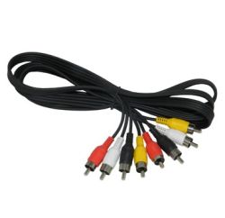 Кабель аудио-видео (тюльпаны) 4RCA-4RCA  1,5м