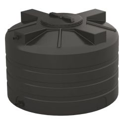 Бак для воды 2000л черный ATV-2000 B (1490х1400х350)  AQUATECH