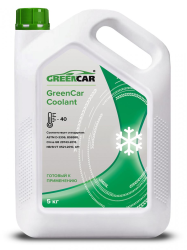 Антифриз-40 зелёный (G-11)   5,0кг  GreenCar Coolant