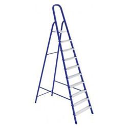 Стремянка10 ступеней 2,08/ 2,90   АЛЮМЕТ