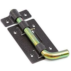 Засов накладной серебро ЗД - 03  СЕКРЕТ