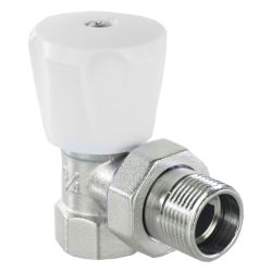 Клапан ручной 3/4" угловой  VALTEC компактный