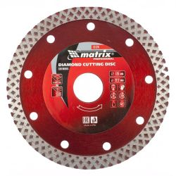 Круг отрезной алмазный 230 х 22 сплош. сухая резка  MATRIX Professional