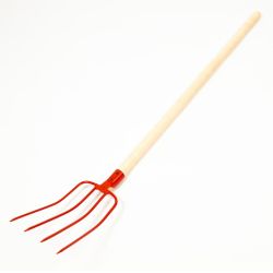 Вилы 4 зубца, навозные кованые (Павлово)