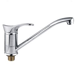 Смеситель для кухни 40 карт.  LEDEME  на гайке