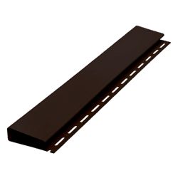 Наличник для сайдинга  NORDSIDE темно-коричневый 3,05м