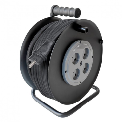 Удлинитель 4 местный 30 метров на мет. стойке 16А, с/з (КГ 2х2,5)  1-2.SALE