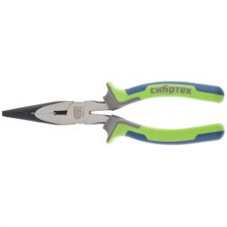 Длинногубцы прямые 200мм  СИБРТЕХ