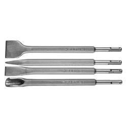 Набор зубил для перфораторов SDS-plus, 250мм, 4шт  ЗУБР Эксперт