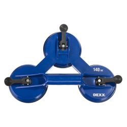 Стеклодомкрат тройной, 140кг  DEXX